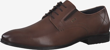 s.Oliver Lace-up shoe in Brown: front