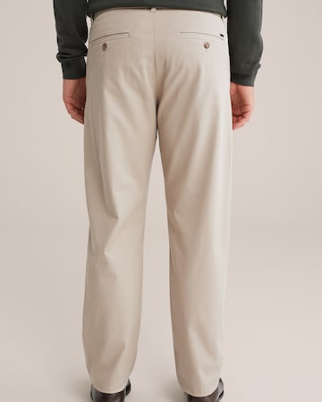 WE Fashion Štandardný strih Nohavice - Béžová