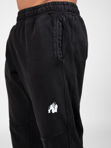 Loosefit Pantaloni sportivi 'Curtis' di Gorilla Wear in nero
