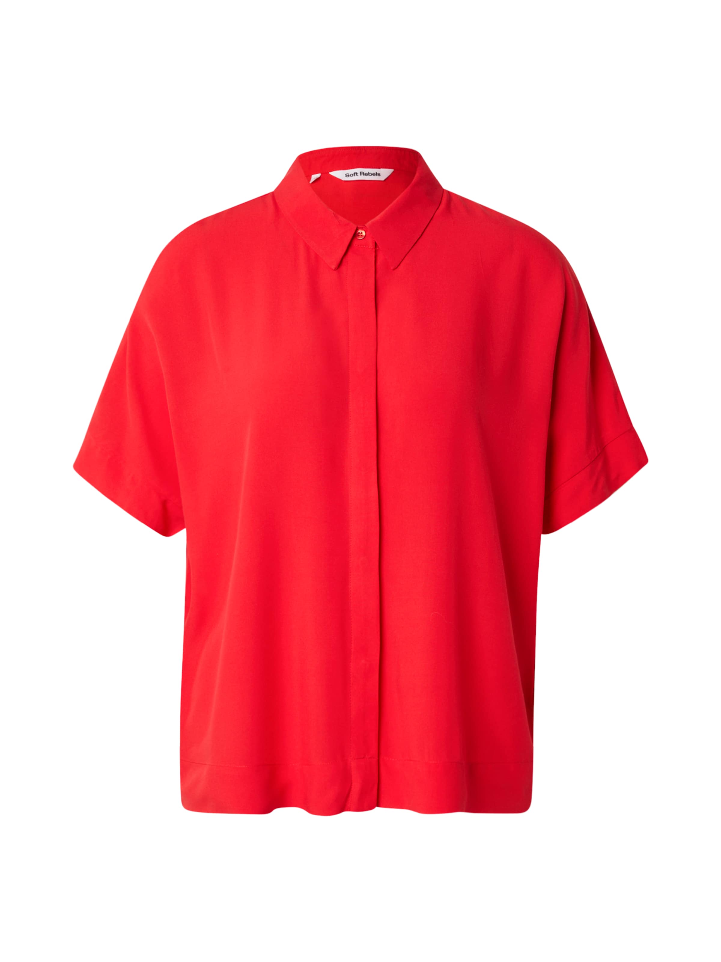 Soft Rebels Bluse 'Freedom' i rød: forside