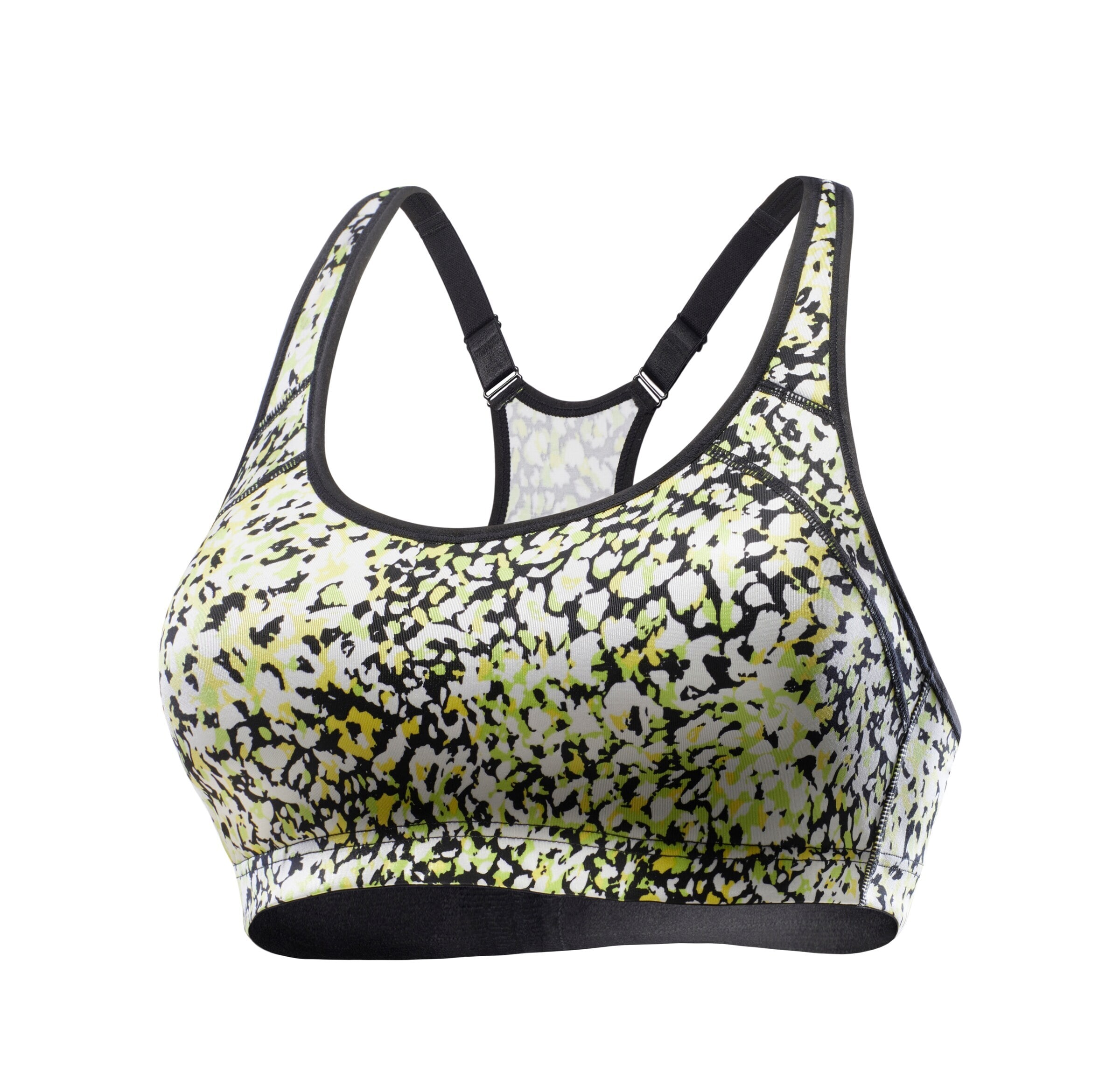 LASCANA ACTIVE - Sujetador deportivo en negro: frente