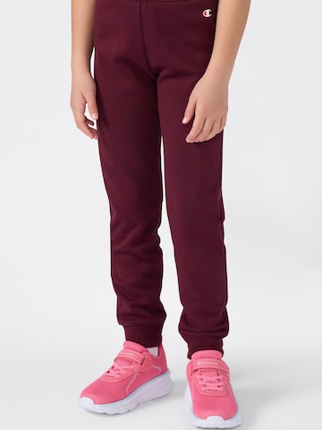 Champion Authentic Athletic Apparel regular Παντελόνι σε κόκκινο: μπροστά