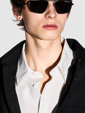 Regular fit Camicia di ARMANI EXCHANGE in bianco