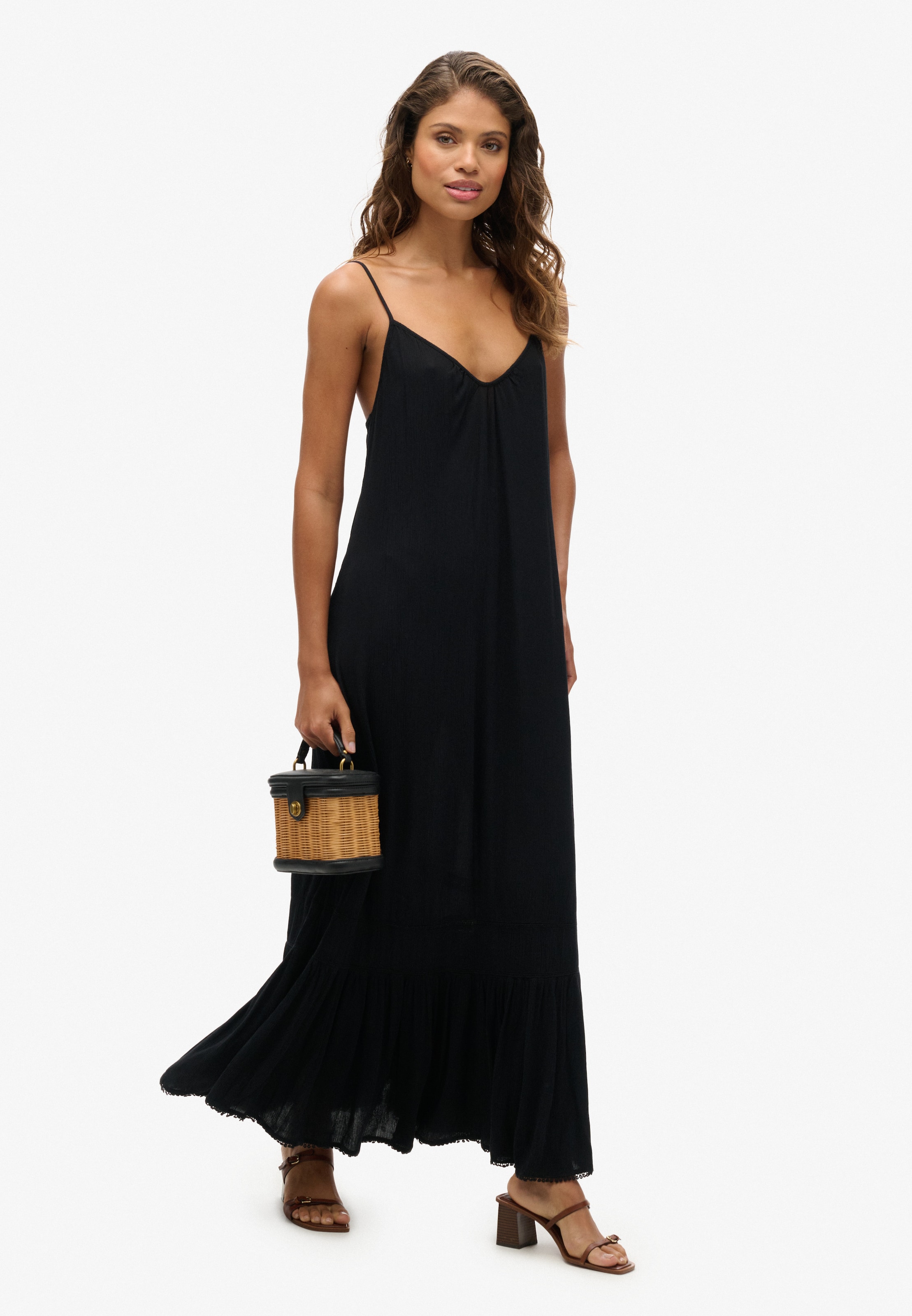 Vêtement de plage Superdry en noir