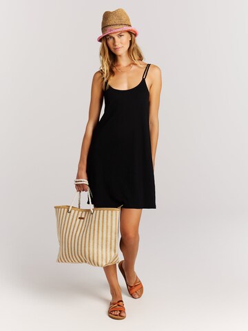 PROTEST Beach bag 'PRTMalu' in Brown: front