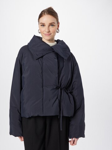 3.1 Phillip Lim Winterjas in Zwart: voorkant