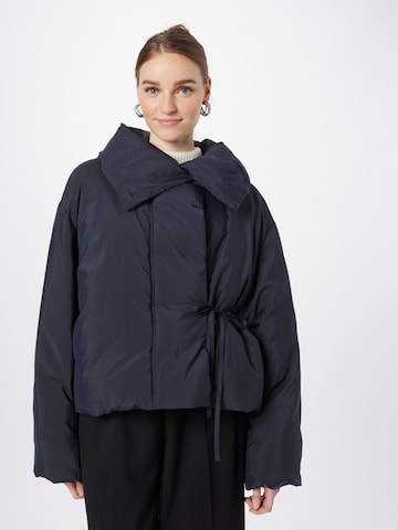 3.1 Phillip Lim Jacke in Schwarz: predná strana