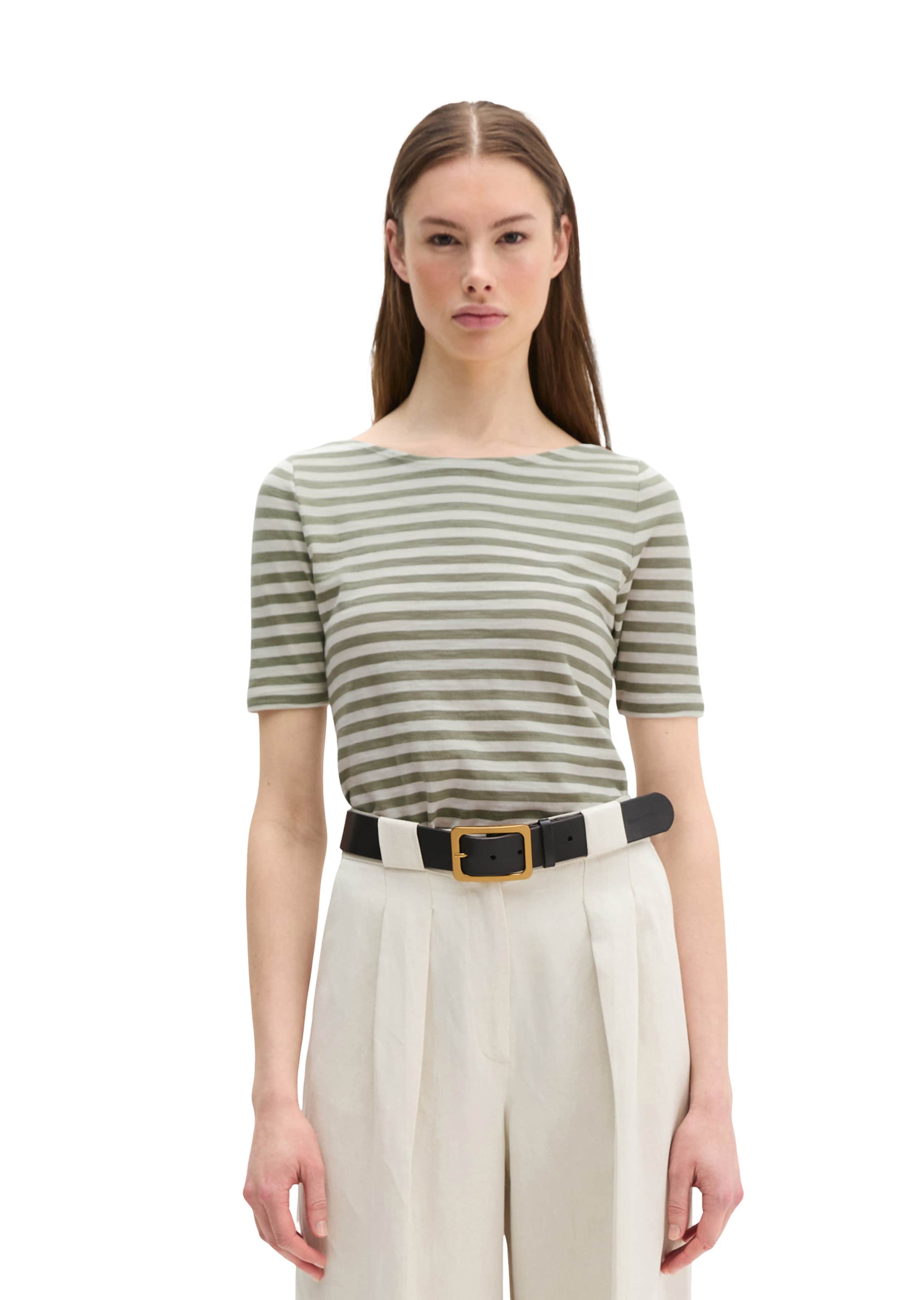 Marc O'Polo Shirt in Grey: front