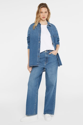 SENSES.THE LABEL Wide leg Jeans 'NE:LA' in Blue