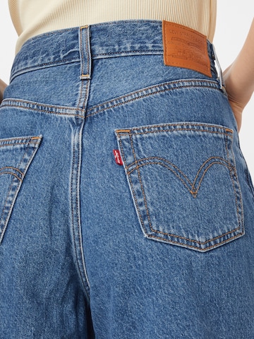 regular Jeans con pieghe 'Pleated Ribcage Short' di LEVI'S ® in blu