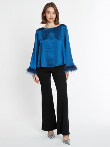 Ana Alcazar Top 'Sibala' in Blauw