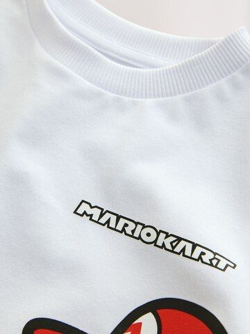 T-Shirt 'Mario' Next en blanc