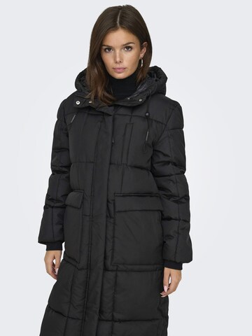 JDY Winter Coat 'EVERLY' in Black: front