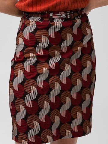 4funkyflavours Skirt 'Rock Wit U' in Brown
