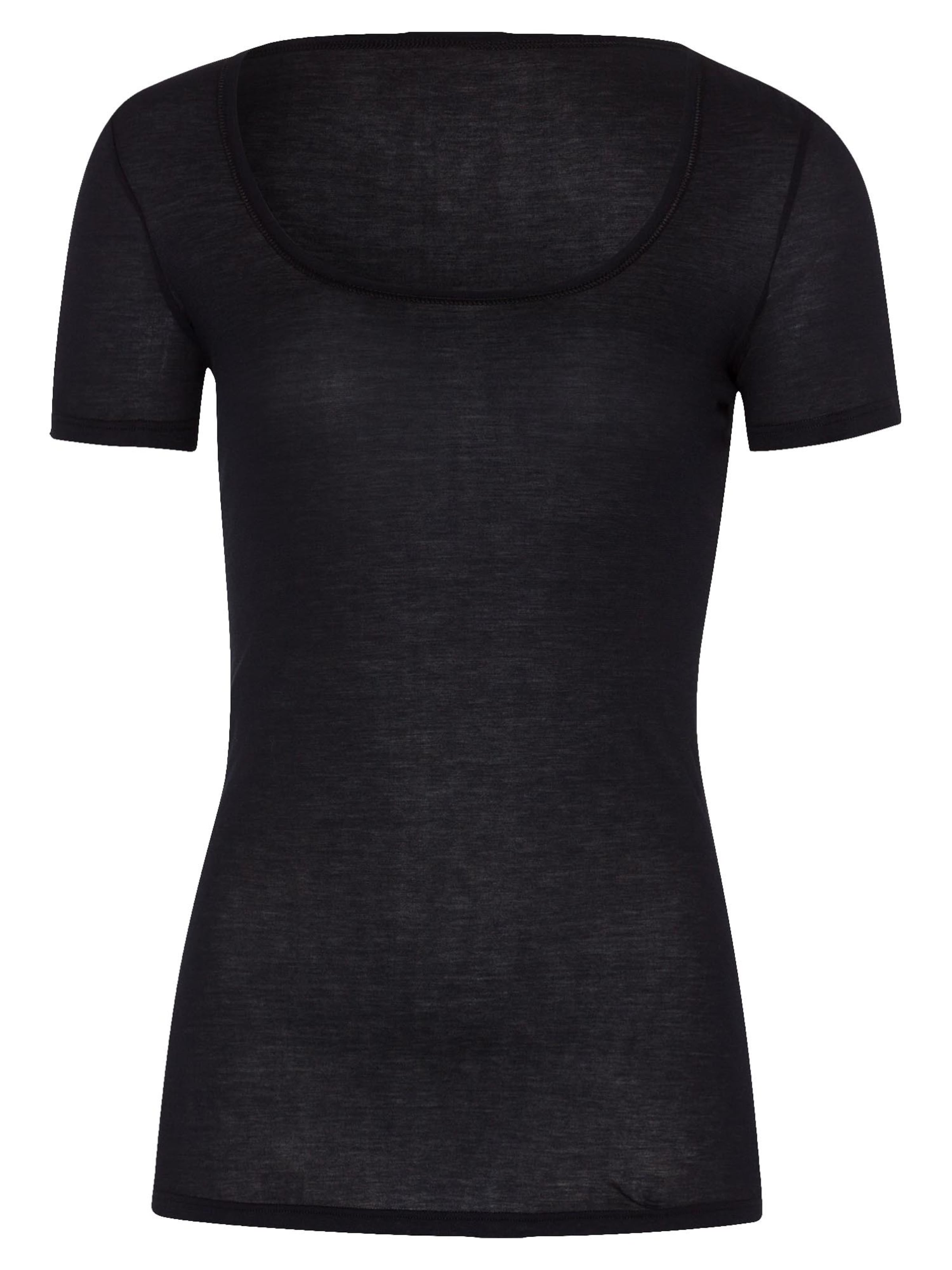 Hanro Undershirt 'Ultralight' in Black: front