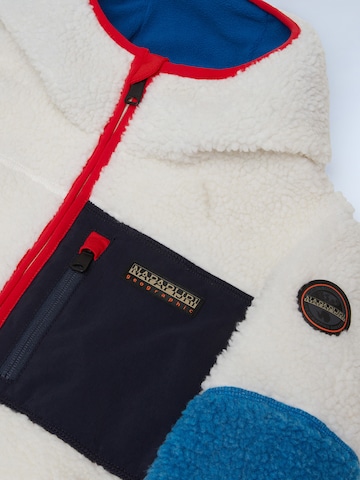 NAPAPIJRI Fleece Jacket 'YUPIK' in White