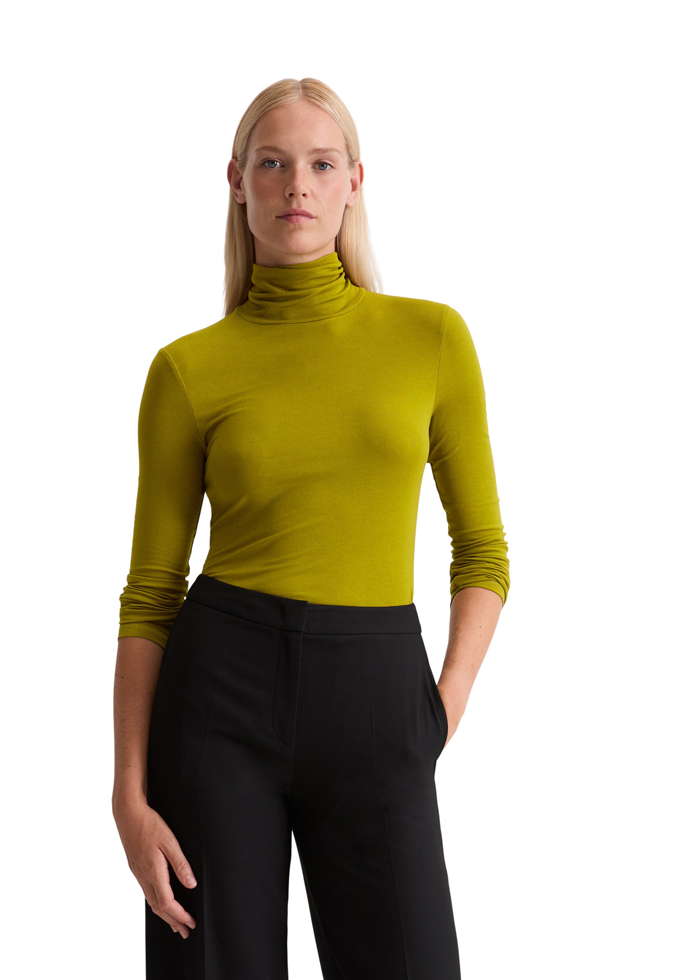 Marc O'Polo Trui in Groen: voorkant