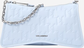 Karl Lagerfeld Schoudertas 'SEVEN ELEMENT' in Blauw: voorkant