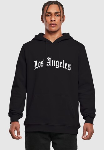 Felpa 'Los Angeles' di Mister Tee in nero: frontale