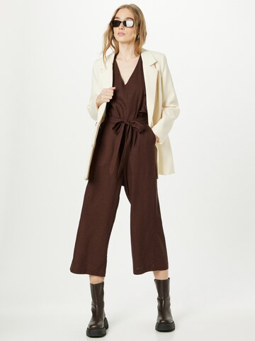 Cream Jumpsuit 'Venta' in Brown