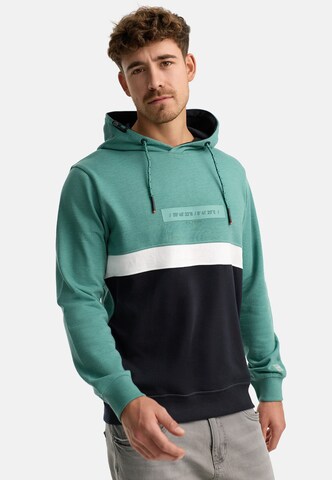 Sweat-shirt 'Magnus' INDICODE JEANS en bleu : devant