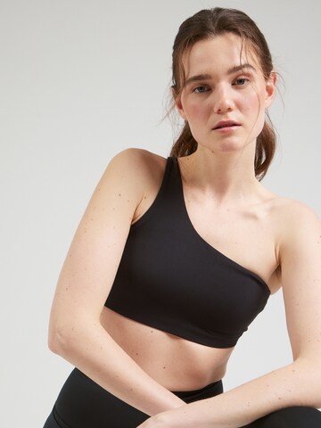 NIKE Bralette Sports bra 'ZENVY' in Black: front
