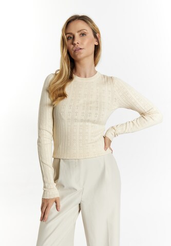 usha BLACK LABEL Sweater 'Nowles' in Beige: front