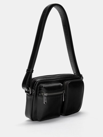 Sac à bandoulière Pull&Bear en noir