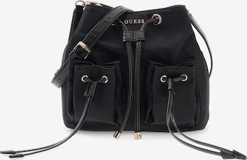 GUESS Beuteltasche 'Theodora' in Schwarz: Vorderseite