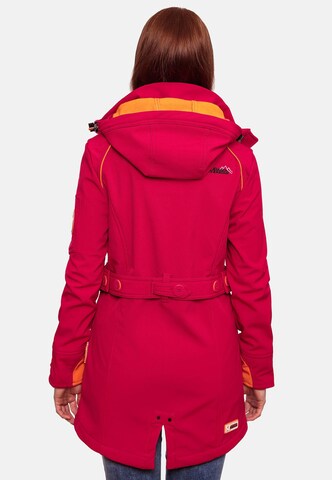 MARIKOO Weatherproof jacket 'Soulinaa' in Pink