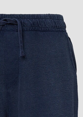 QS Regular Broek in Blauw