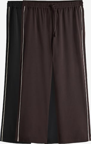 ruda The Set Plačios klešnės Kelnės: priekis