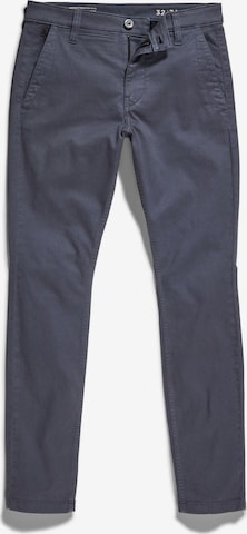 G-Star RAW Skinny Chino in Blauw: voorkant