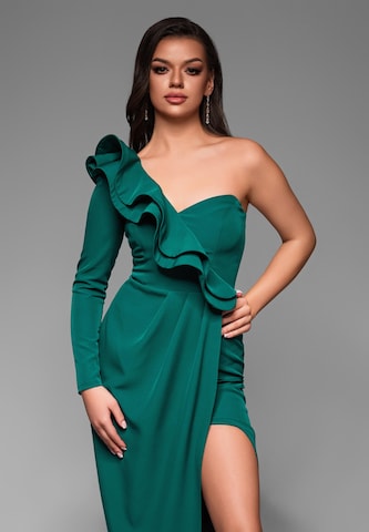 Ombre Avondjurk in Groen