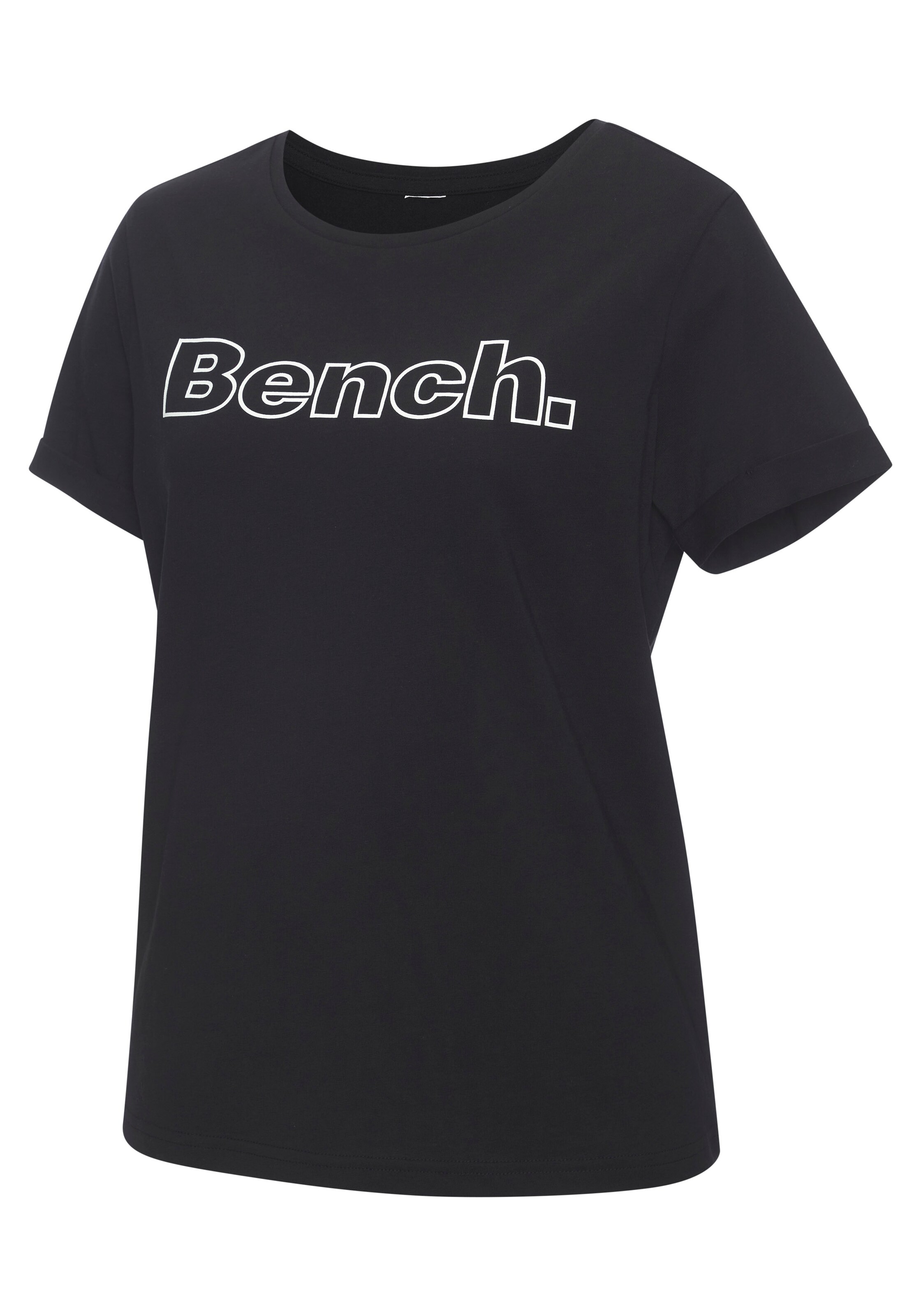 BENCH T-Shirt in Schwarz