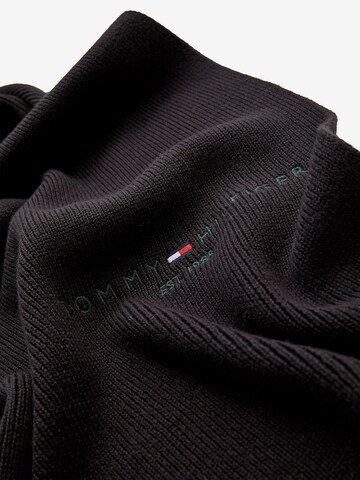 TOMMY HILFIGER Set: Mutze und Schal in Schwarz