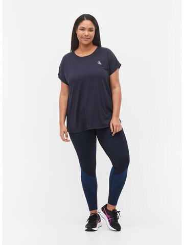 Active by Zizzi Shirt in Blauw