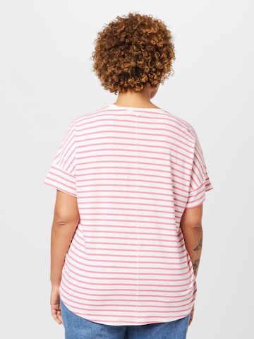 Fransa Curve Shirt 'FEPORSI' in Pink