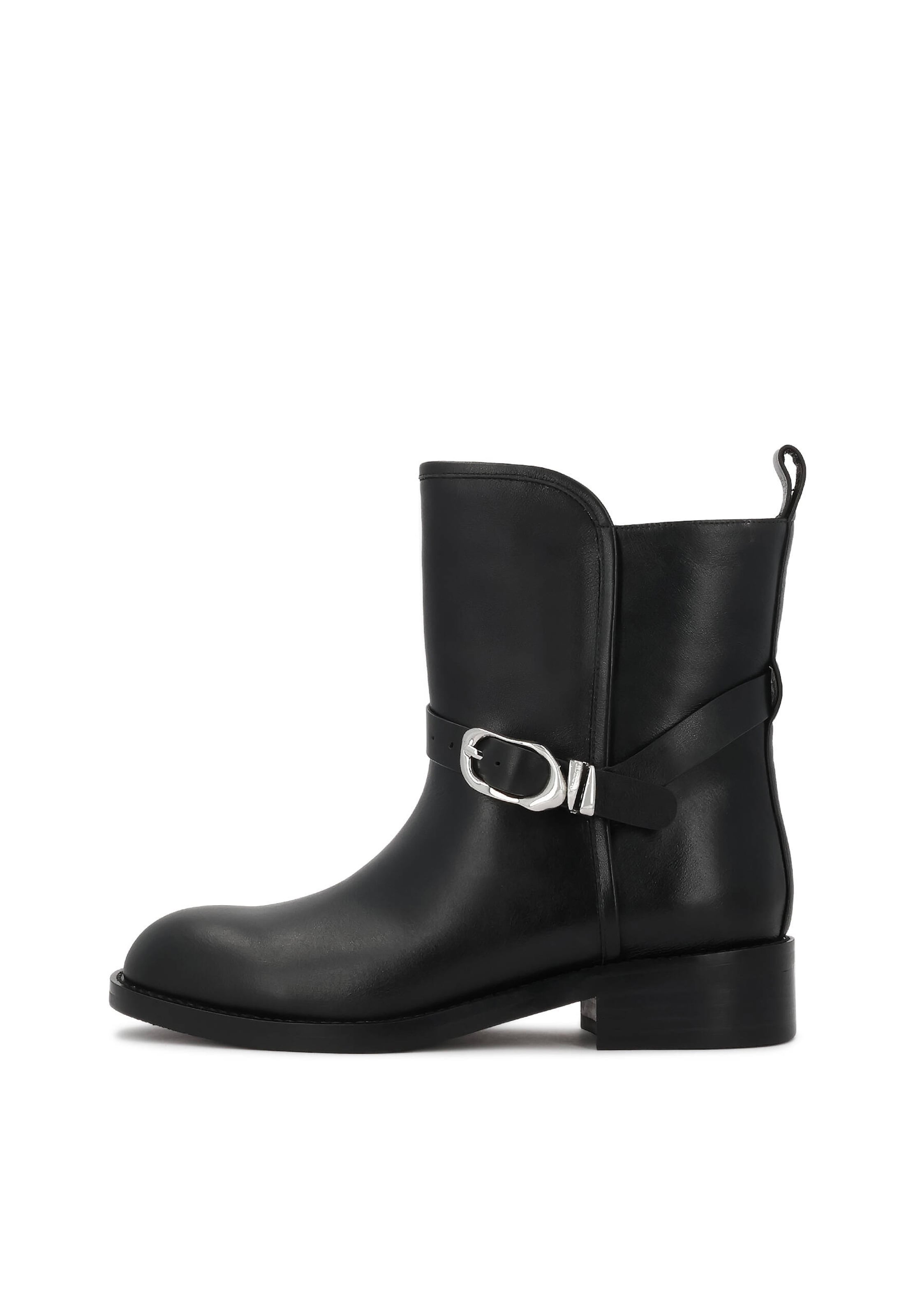 Boots di Kazar in nero: frontale