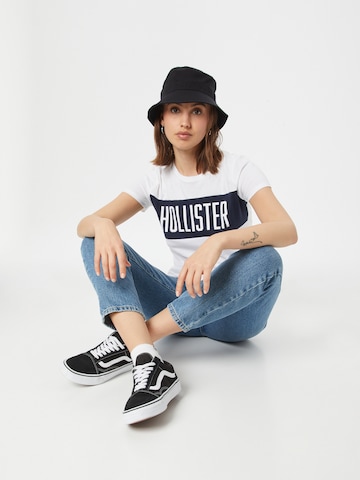 T-shirt HOLLISTER en blanc