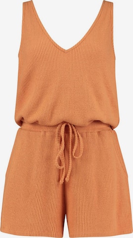 Shiwi - Jumpsuit 'BARCA' en naranja: frente