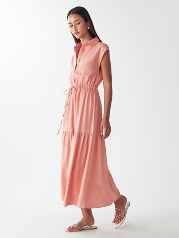 Abito camicia 'Marle' di Willa in arancione