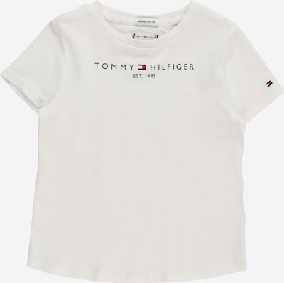 TOMMY HILFIGER T-Shirt in navy / knallrot / naturweiß, Produktansicht