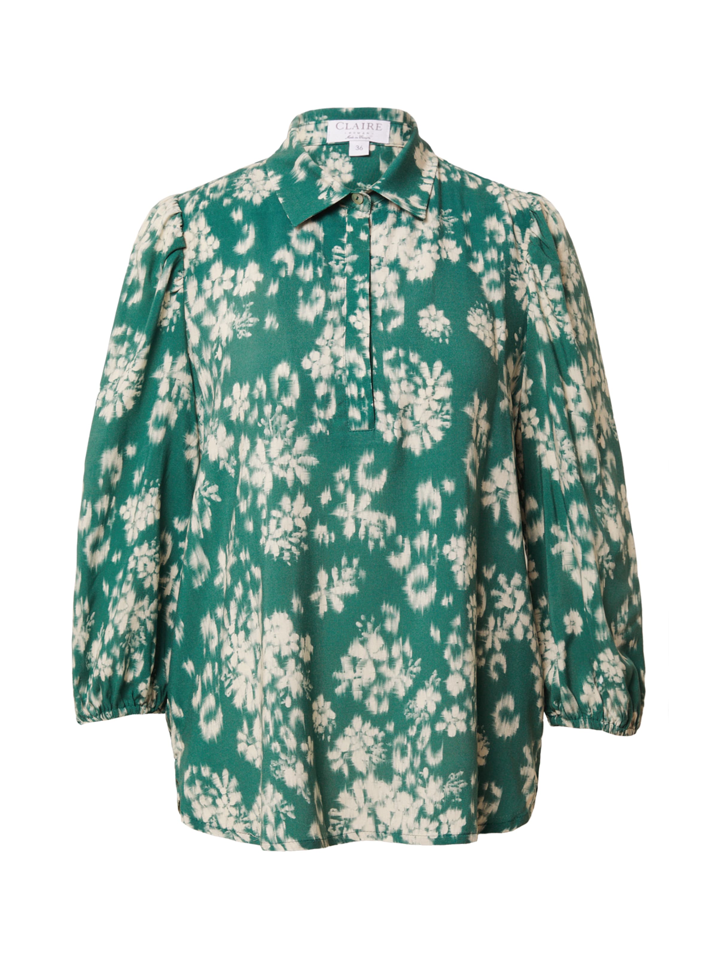 Claire Bluse 'Rima' in Grün: Vorderseite