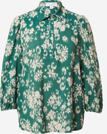 Chemisier 'Rima' Claire en vert : devant