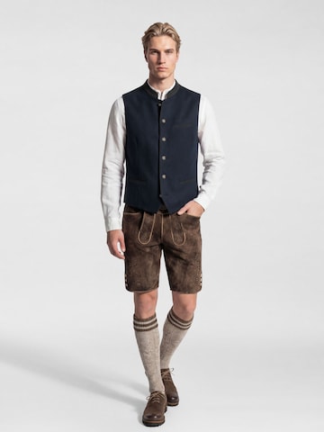 KaiserLich Trachtenweste '5434' in Blau