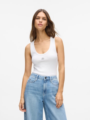 Karl LagerfeldTop - bijela boja: prednji dio