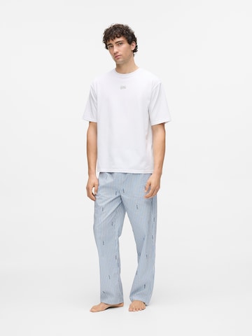 Karl Lagerfeld Pyjama in Weiß: Vorderseite