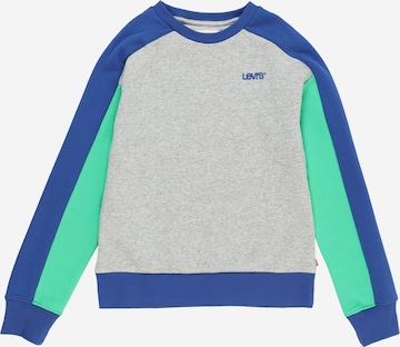 Levi's Kids Sweatshirt in Blauw: voorkant