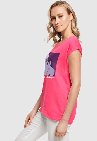 ABSOLUTE CULT Shirt 'Little Mermaid - Ursula So Long Lover Boy' in Pink